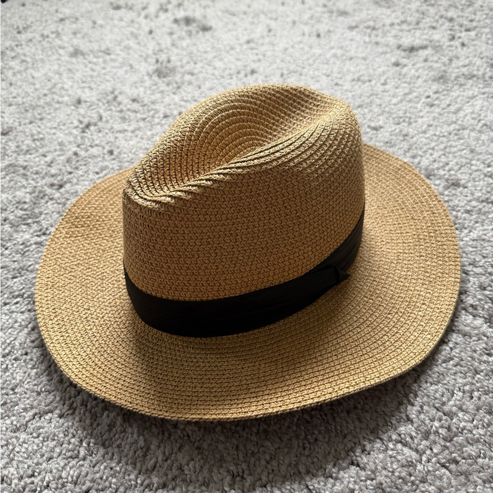 Packackable Straw Beach Hat